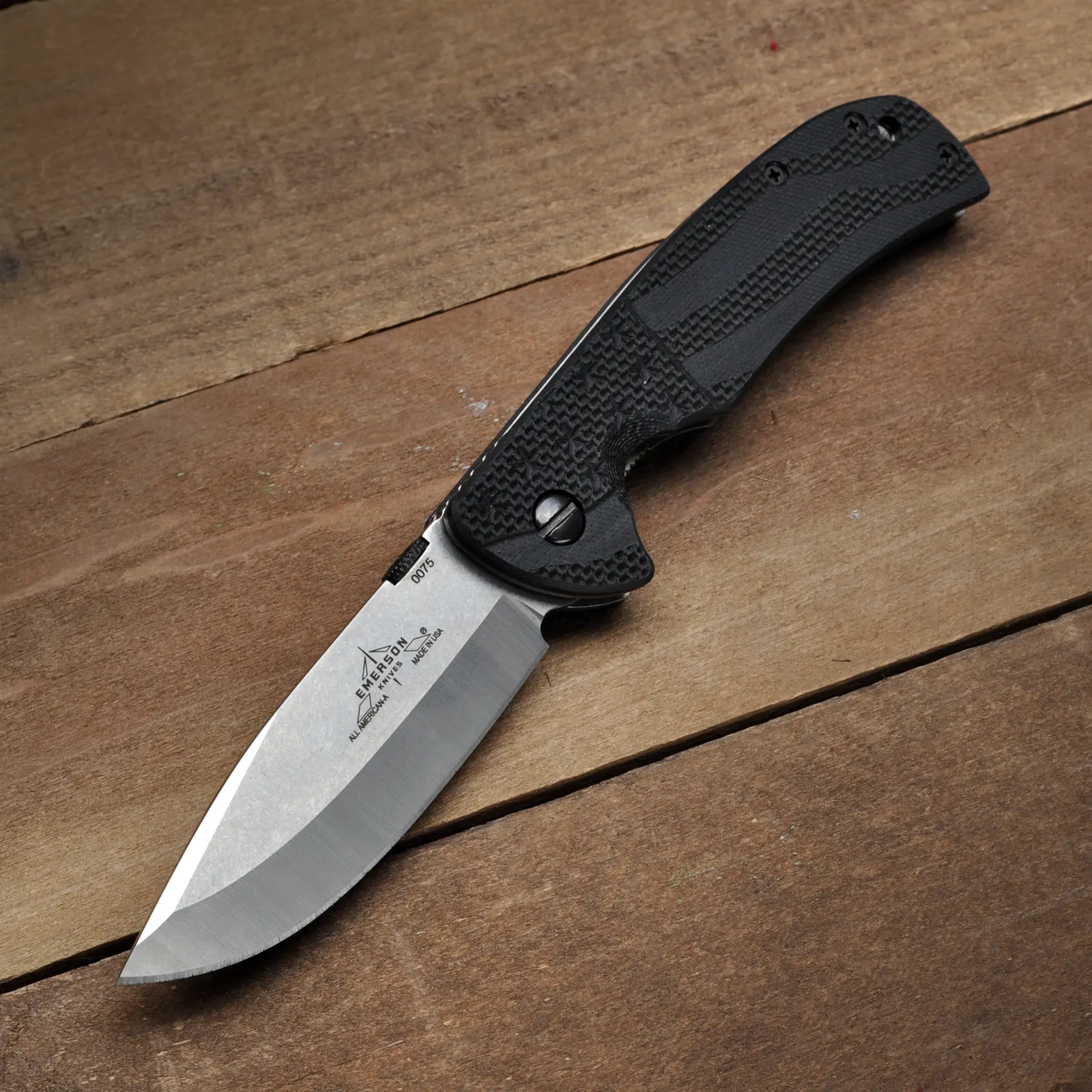 All American A SF Black Flag Handles with Engraving